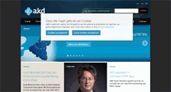 Desktop Screenshot of akd.nl