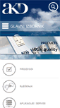 Mobile Screenshot of akd.hr